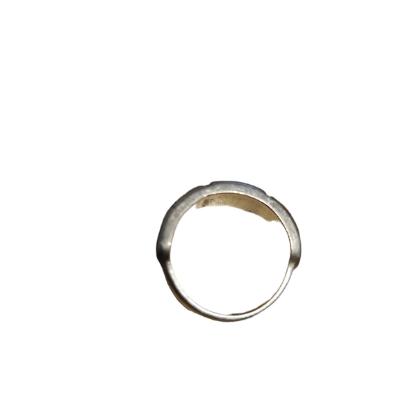 Silver and gold ring - Picture 5 of 6